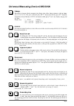 Предварительный просмотр 9 страницы janitza UMG 500 A Operating Instructions Manual