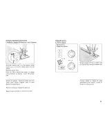 Предварительный просмотр 23 страницы Janome 107 Instruction Book