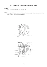 Preview for 3 page of Janome 1110DX PRO Service Manual