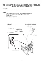 Preview for 20 page of Janome 1110DX PRO Service Manual