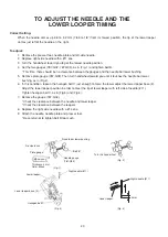 Preview for 22 page of Janome 1110DX PRO Service Manual