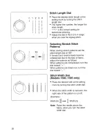 Preview for 21 page of Janome 1560 Instruction Book