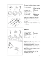 Preview for 42 page of Janome 1560 Instruction Book