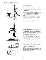 Предварительный просмотр 4 страницы Janome 1600P PROFESSIONAL - Servicing Manual