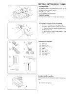 Предварительный просмотр 5 страницы Janome 2039SN Instruction Book