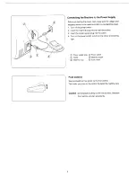 Предварительный просмотр 6 страницы Janome 2039SN Instruction Book