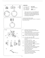 Предварительный просмотр 22 страницы Janome 2039SN Instruction Book