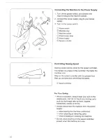 Preview for 12 page of Janome 204D Instruction Book