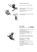 Preview for 29 page of Janome 2598965 Instruction Book