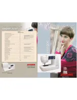 Preview for 1 page of Janome 3160QDC - Brochure