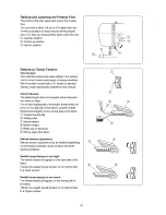 Preview for 28 page of Janome 385.8080200 Owner'S Manual