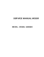 Предварительный просмотр 1 страницы Janome 5200QDC Service Manual