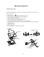 Предварительный просмотр 18 страницы Janome 6260QC - Service Manual