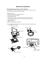 Предварительный просмотр 20 страницы Janome 6260QC - Service Manual