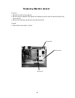 Предварительный просмотр 27 страницы Janome 6260QC - Service Manual