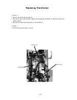 Предварительный просмотр 28 страницы Janome 6260QC - Service Manual