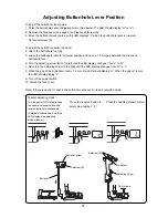 Предварительный просмотр 35 страницы Janome 6260QC - Service Manual