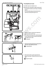 Предварительный просмотр 32 страницы Janome 9002D Instruction Manual