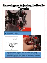 Preview for 70 page of Janome Air Thread 2000D Professional Service Bulletin