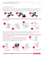 Предварительный просмотр 2 страницы Janome C30 Getting Started Manual