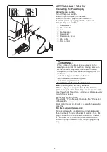 Preview for 7 page of Janome C30 Instruction Book