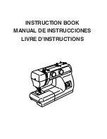 Preview for 1 page of Janome CJ14 Instruction Book