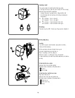 Preview for 58 page of Janome CJ14 Instruction Book