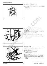 Preview for 8 page of Janome COVER PRO 900CP Instruction Manual