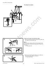 Preview for 20 page of Janome COVER PRO 900CP Instruction Manual