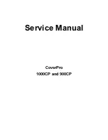 Preview for 1 page of Janome CoverPro 1000CP Service Manual