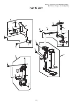 Preview for 45 page of Janome CoverPro 3000 PROFESSIONAL Operation, Service Manual & Parts List