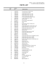 Preview for 48 page of Janome CoverPro 3000 PROFESSIONAL Operation, Service Manual & Parts List