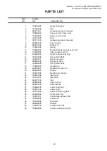 Preview for 54 page of Janome CoverPro 3000 PROFESSIONAL Operation, Service Manual & Parts List