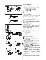 Предварительный просмотр 12 страницы Janome DC 3018 Instruction Book