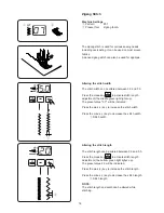 Предварительный просмотр 20 страницы Janome DC 3018 Instruction Book