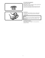 Preview for 9 page of Janome dc2015 Instruction Book