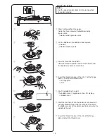 Preview for 17 page of Janome dc2015 Instruction Book