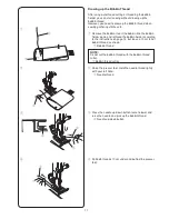 Preview for 21 page of Janome dc2015 Instruction Book