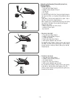 Preview for 23 page of Janome dc2015 Instruction Book