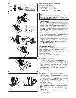 Preview for 25 page of Janome dc2015 Instruction Book