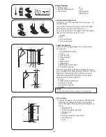 Preview for 32 page of Janome dc2015 Instruction Book