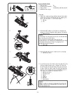 Preview for 38 page of Janome dc2015 Instruction Book