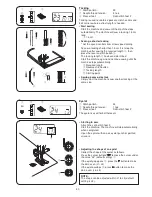 Preview for 44 page of Janome dc2015 Instruction Book