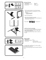 Preview for 47 page of Janome dc2015 Instruction Book