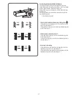 Preview for 51 page of Janome dc2015 Instruction Book