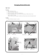 Предварительный просмотр 9 страницы Janome DC6030 Service Manual