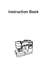 Janome DC6100 Instruction Book preview