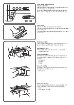 Предварительный просмотр 7 страницы Janome DKS100 SE Instruction Book