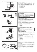 Предварительный просмотр 11 страницы Janome DKS100 SE Instruction Book