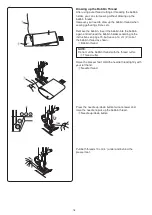 Предварительный просмотр 21 страницы Janome DKS100 SE Instruction Book